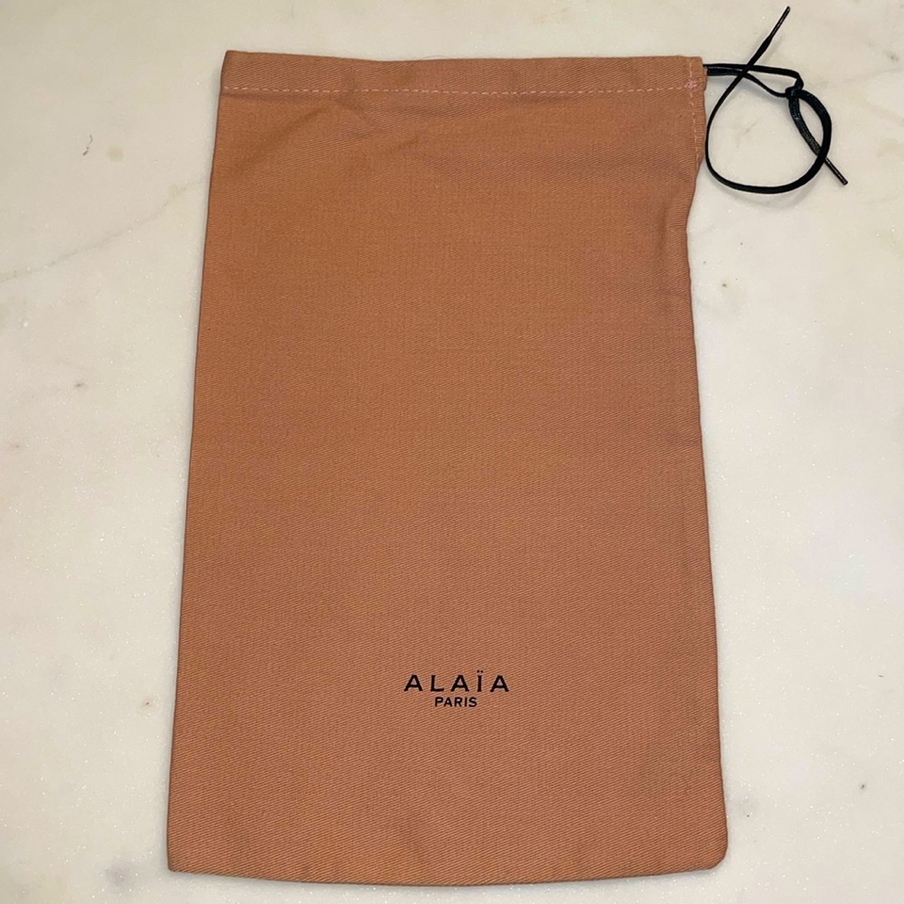 Authentic Alaia Sandal Dust Bag